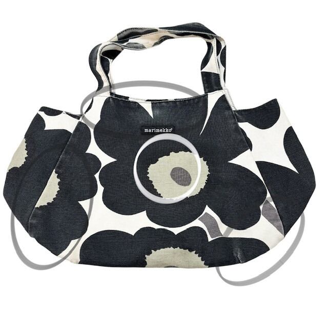 古着 マリメッコ marimekko キャンバス トートバッグ クリーニング済み