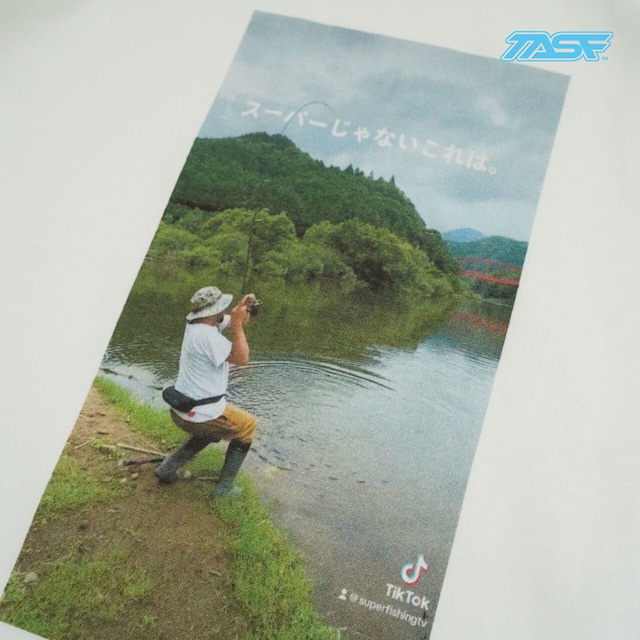 TASF  /  スーパーじゃないこれは。Tee  /  White