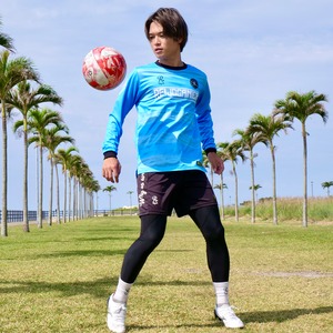 【Jr.】WAVE LONG-PRA／ウェーブ ロングプラシャツ(サックス)