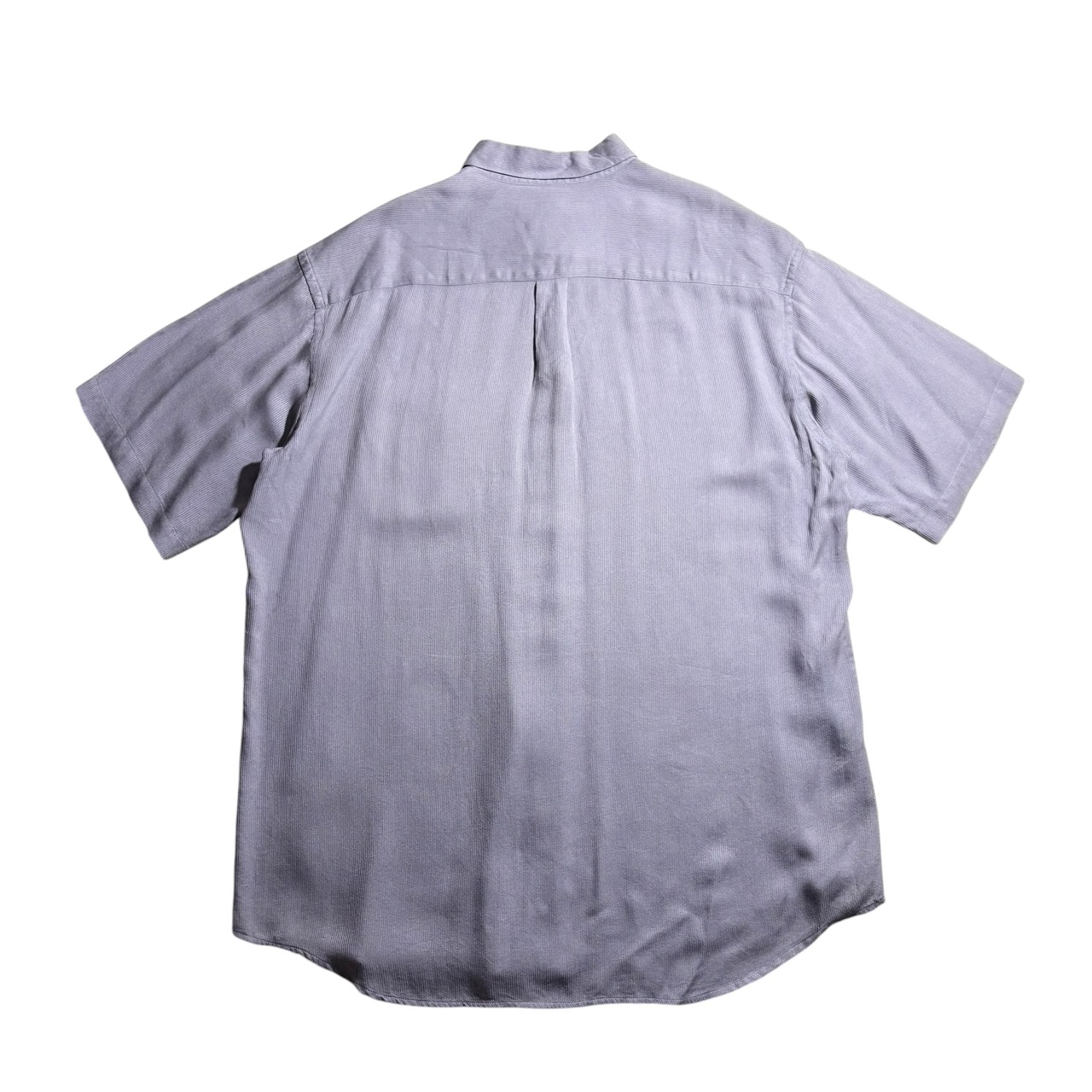 PERRY ELLIS lavender color silk rayon shirt