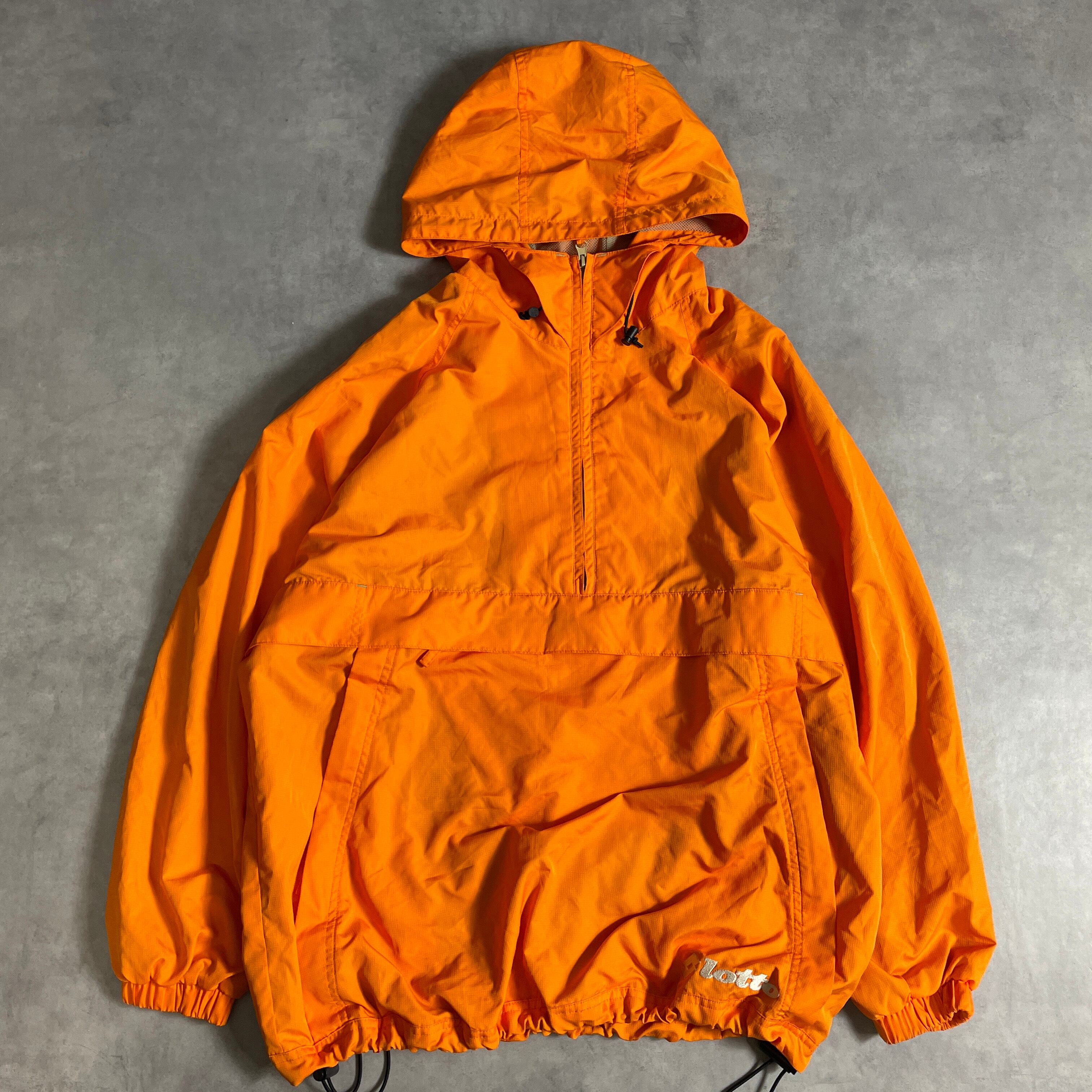 90s-00s Lotto ロット アノラックパーカー ナイロン テック y2k