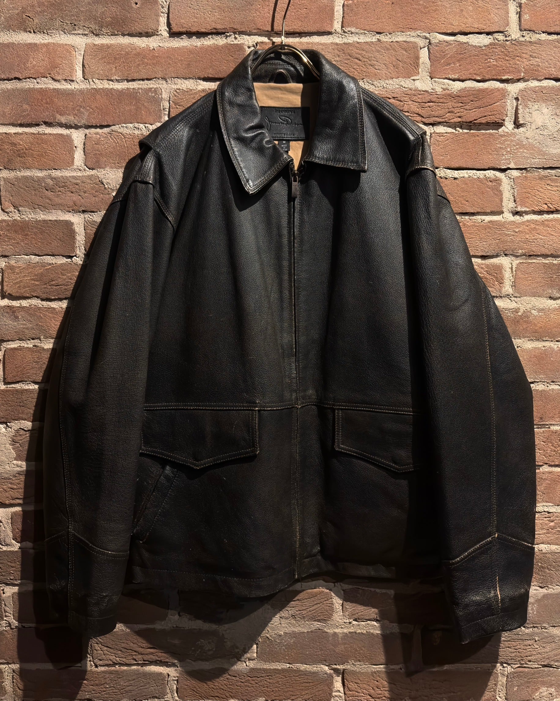 Caka act3】“James Dean” A-2 Type Leather Jacket | Caka(カカ