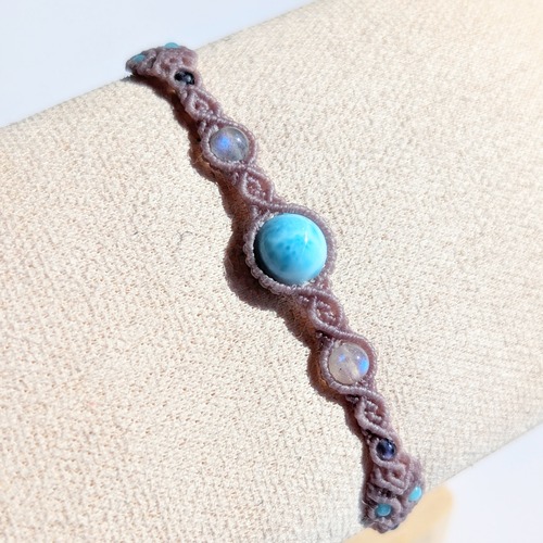 Bracelet / Larimar・Labradorite