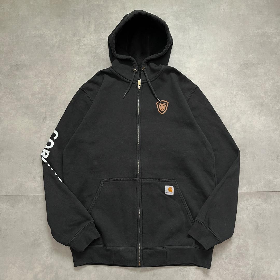 carhartt カーハート ジップパーカー アクティブ M 黒 17744