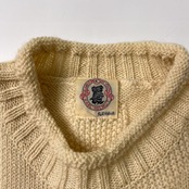 Karl Helmut カールヘルム デザイン ウールニット セーター アイボリー