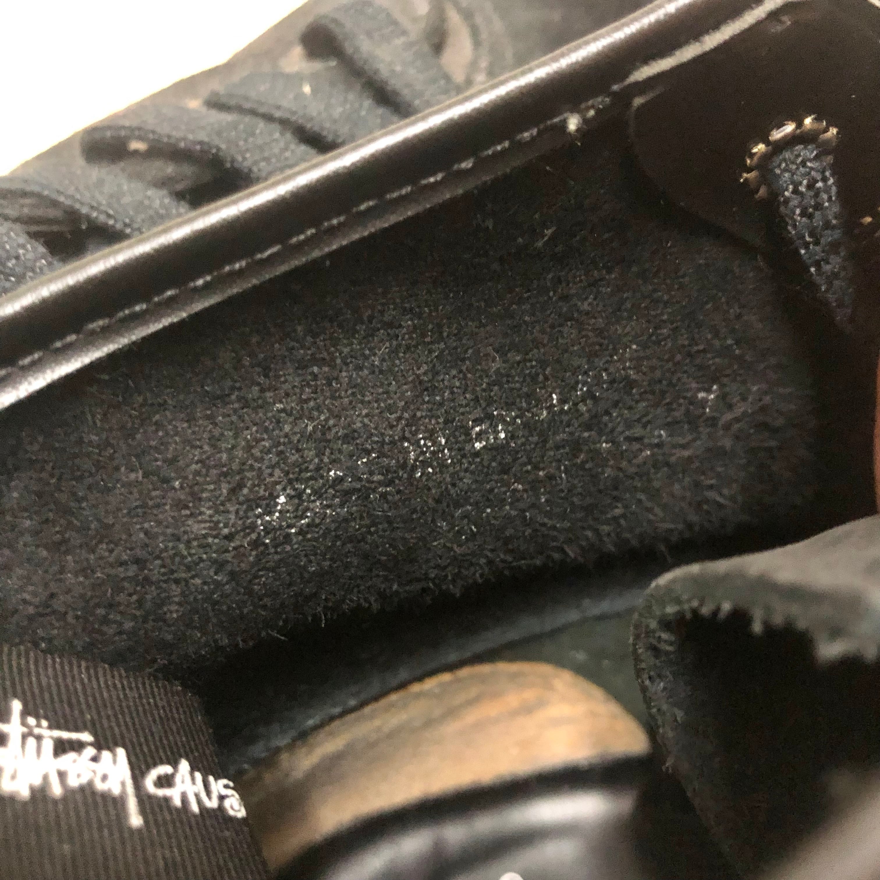 STUSSY×GEORGE COX×CAUSE WORK/RUBBER SOLED BOOTS/England製/UK9/27.5