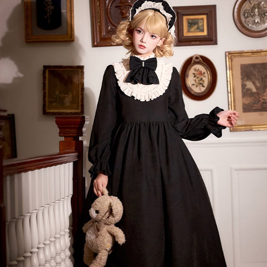 Debut デビュー ロングメイド服 ロングメイド服Debut(デビュー)紹介動画。Teacake×メイドのはんな