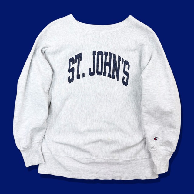 Early 90s Champion REVERSE WEAVE ST. JOHN’S Arch Logo Sweatshirt