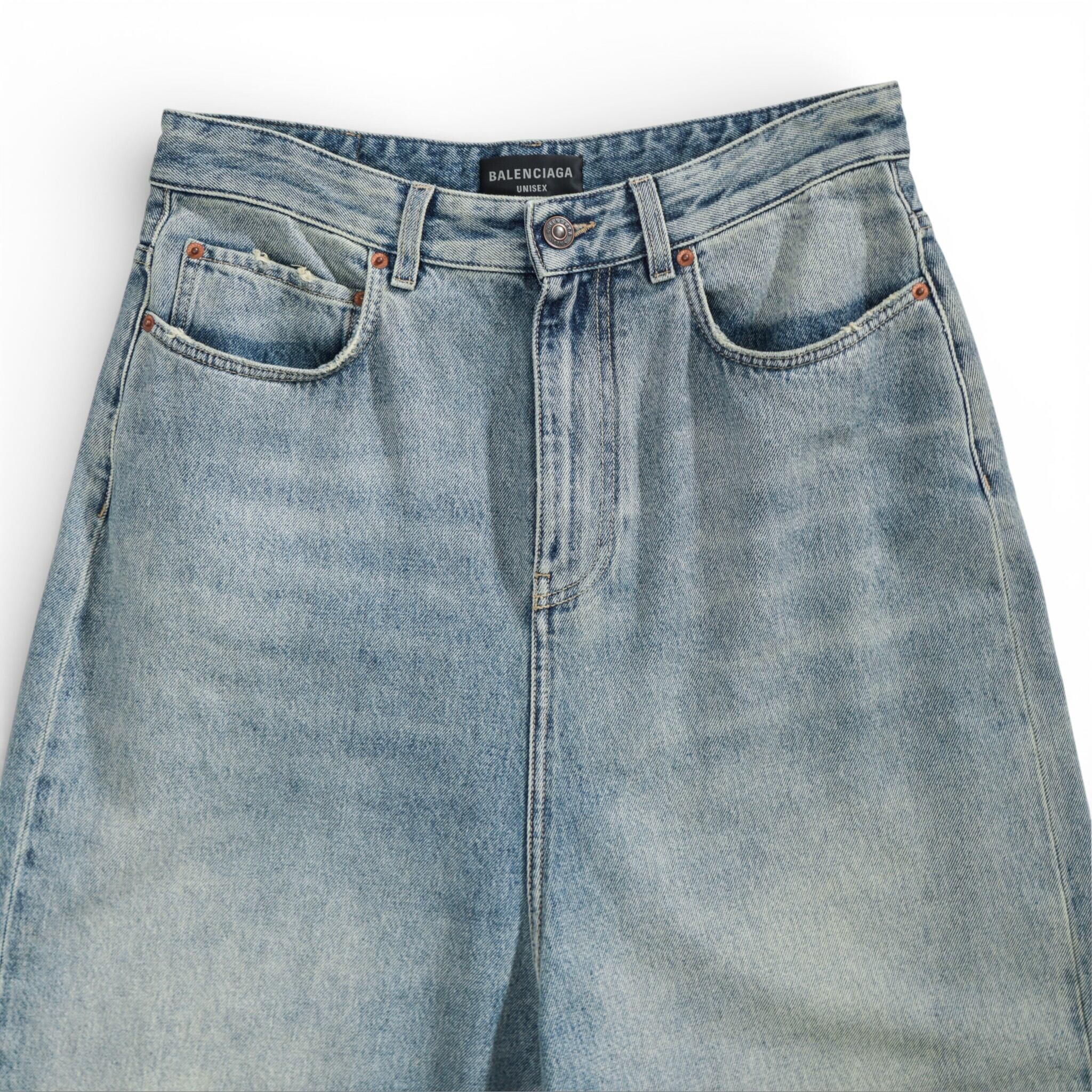 BALENCIAGA Low crotch Jeans バレンシアガ サルエル バギー デニム