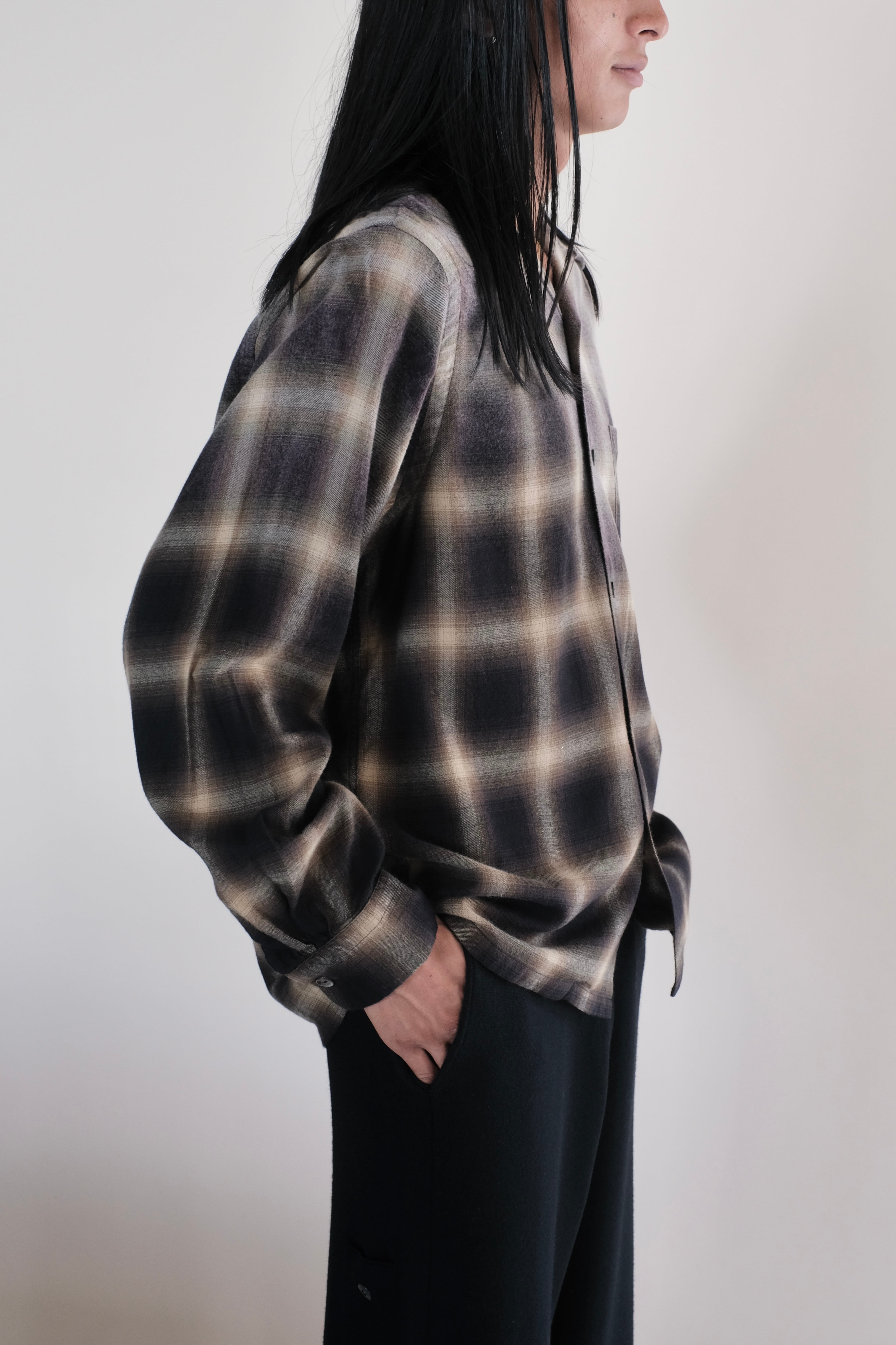 T.T / LOT.101 OPEN COLLAR SHIRT 