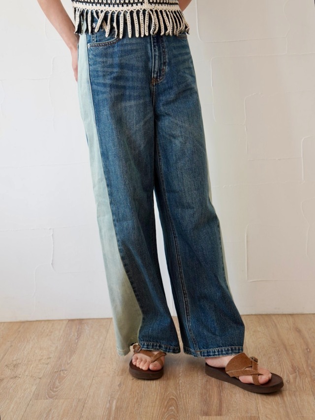 411. cafune /カフネ  2トーンデニム