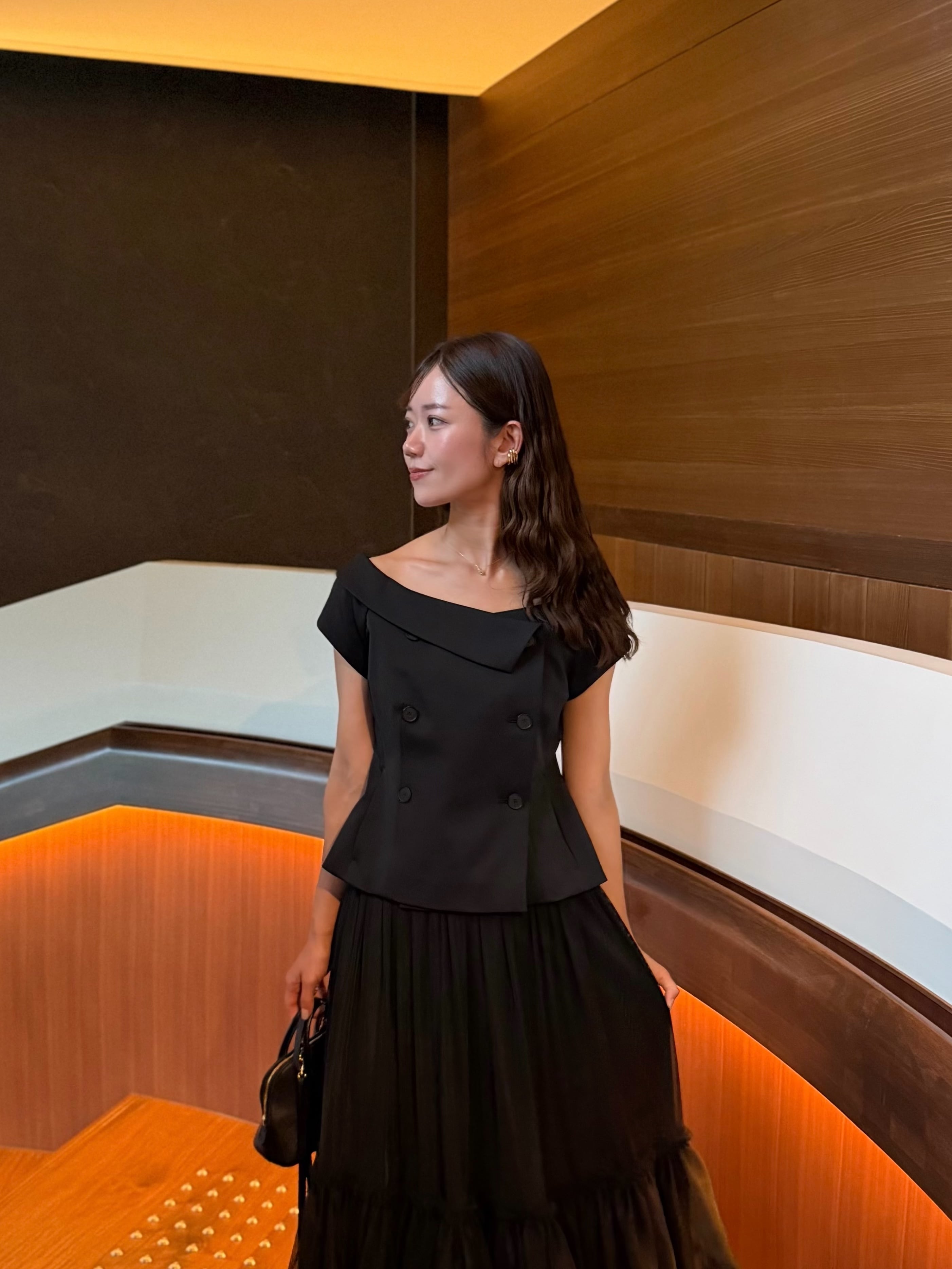 予約】joyu gilet / black 6/13 21:00～再販(8月中旬発送予定) | HYEON
