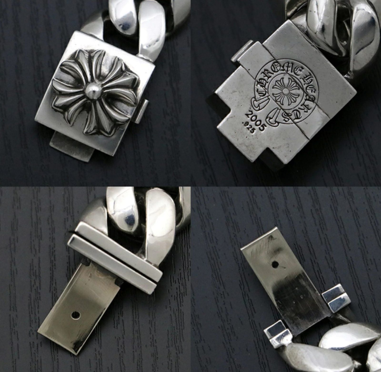CHROME HEARTS クロムハーツ クラシック IDブレスレット CH CHROME HEARTS クロムハーツ クラシック IDブレスレット CH
