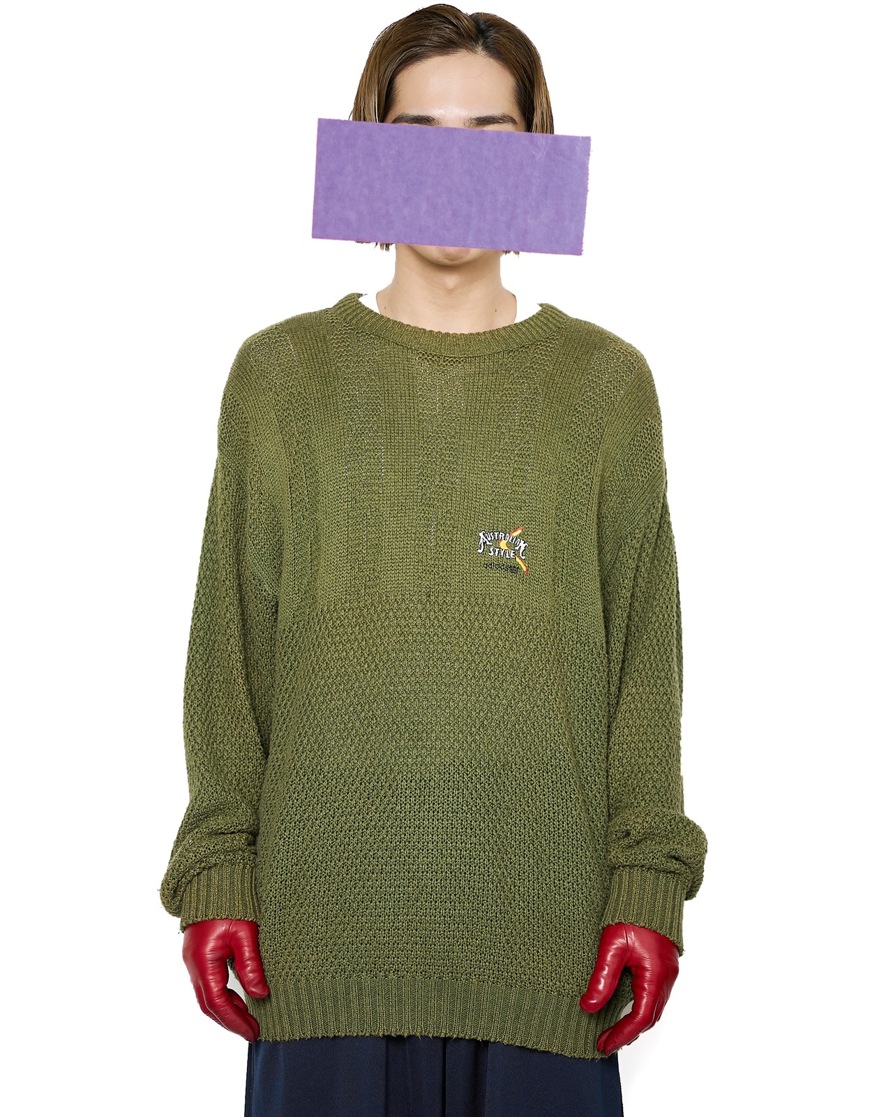 adidas "80s Cotton Sweater Made in France"