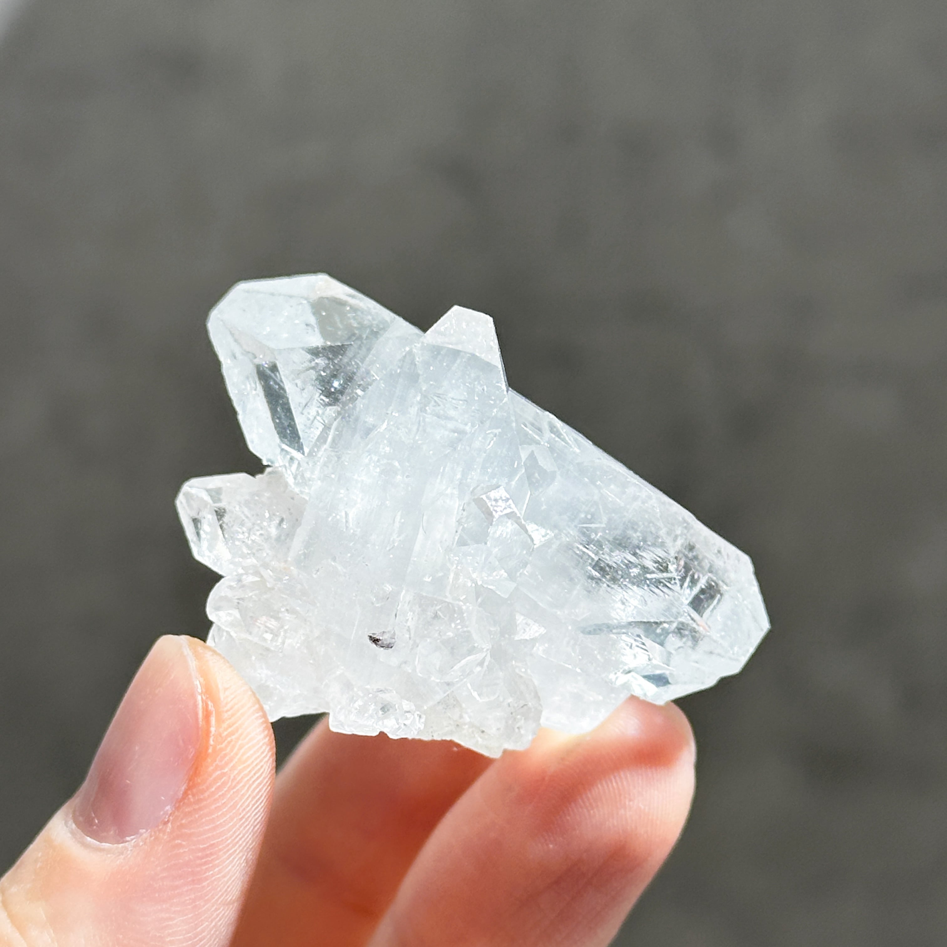 天然石　原石　アポフィライト　545グラム アポフィライト原石 61◇ Apophyllite ◇天然石・鉱物・パワーストーン