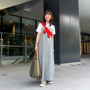 ロング キャミワンピース