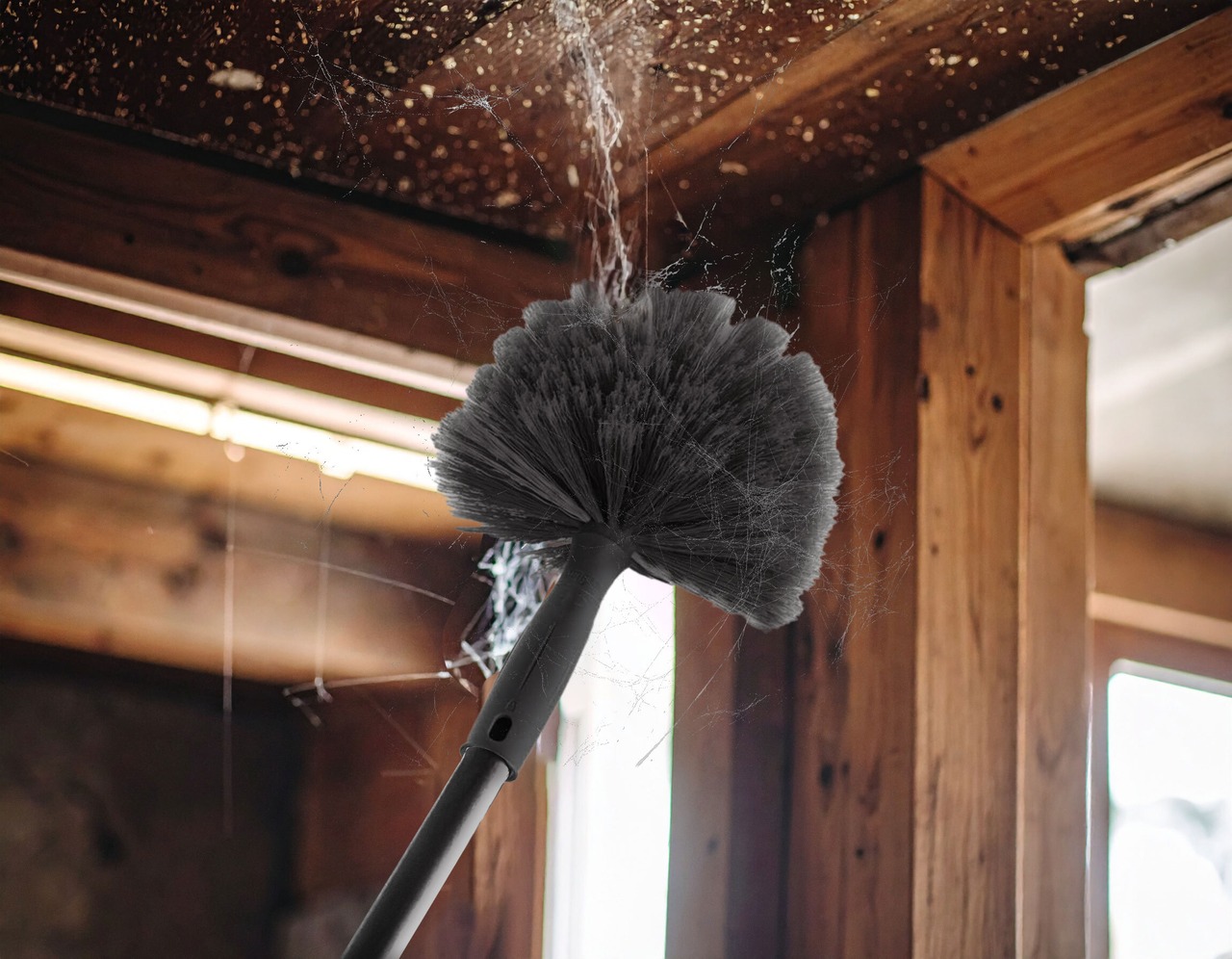 クモの巣ダスターブラシ