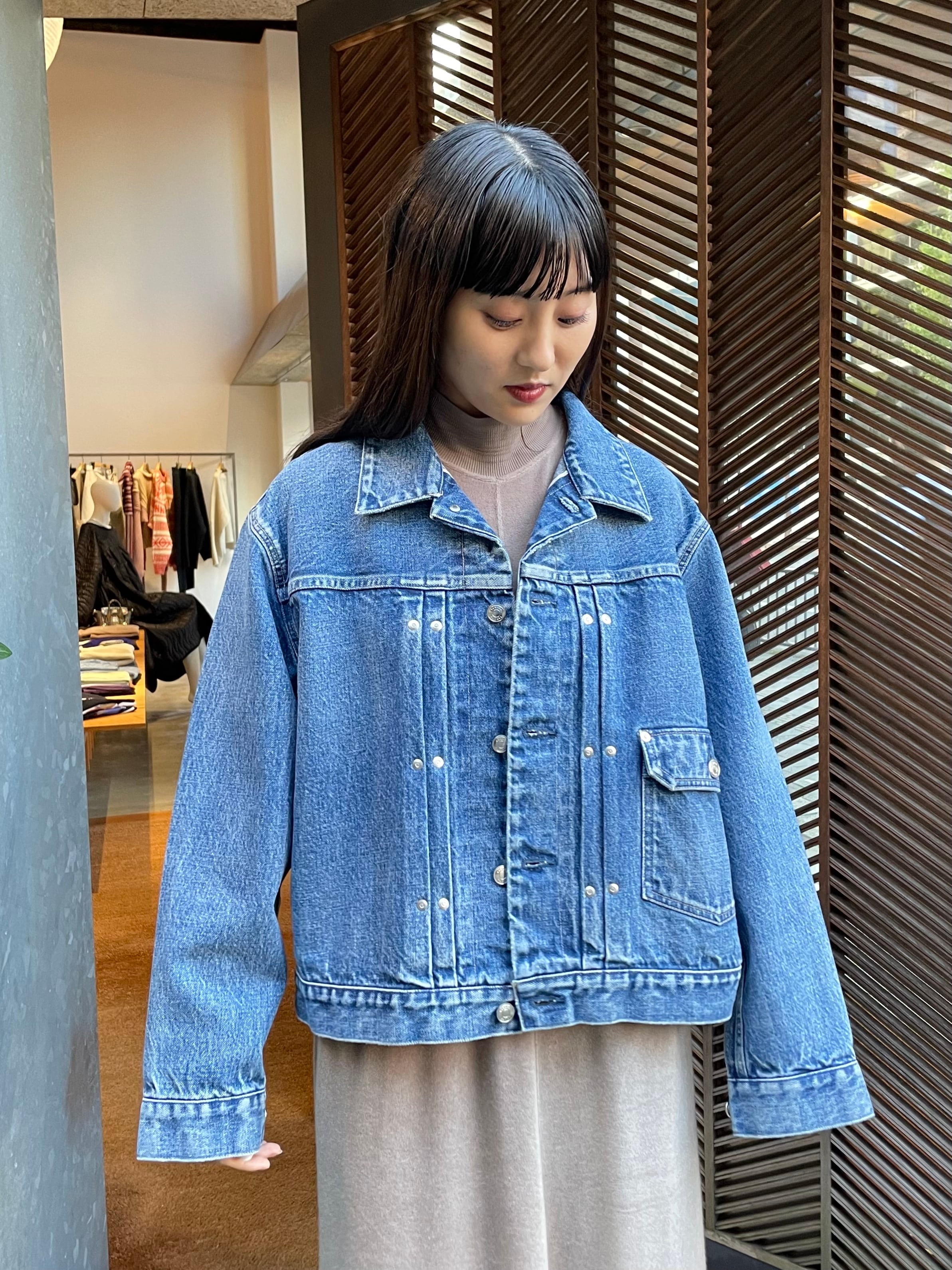 TANAKA , JEAN JACKET ,SOFT RIGID