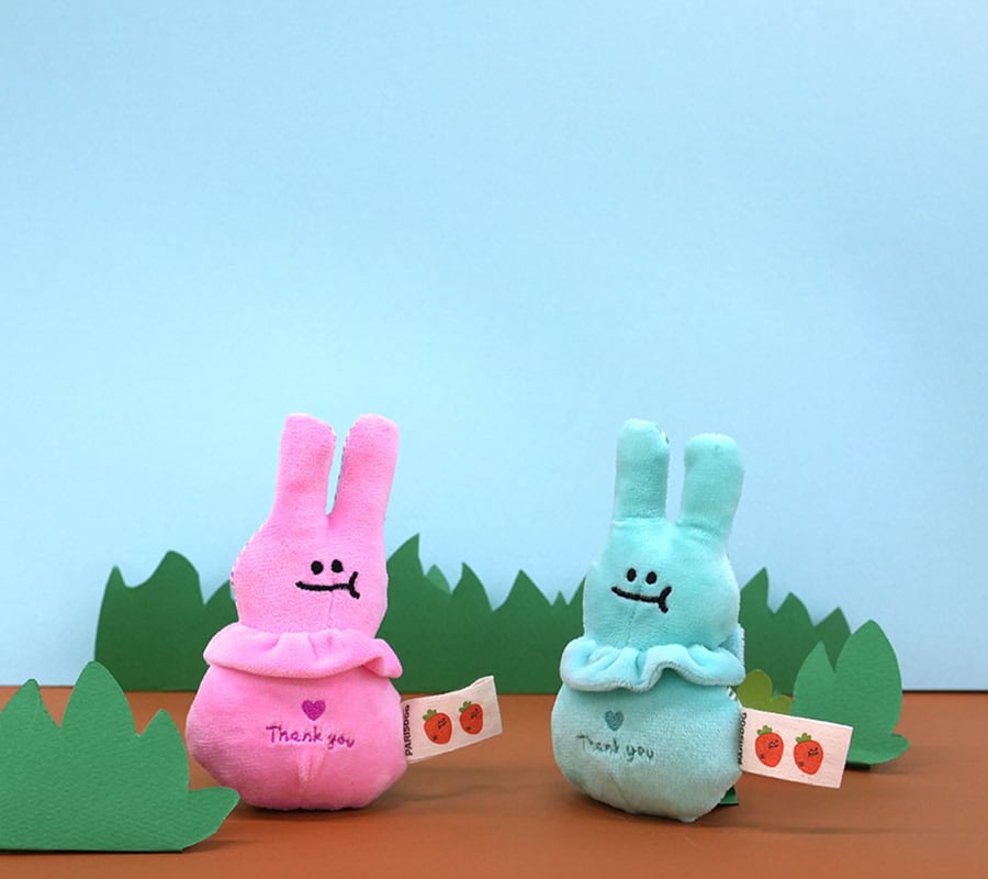 rabbit toy / ペット 犬 おもちゃ 噛む 音が鳴る 知育玩具 鳴き笛入り 可愛い わんちゃん おもちゃ ストレス解消 韓国 ペット用品 toy17