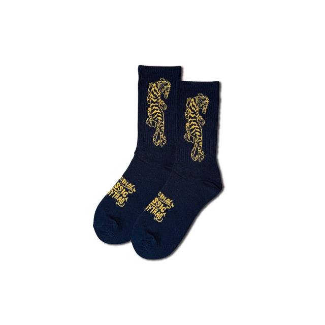 TIGER / MIDDLE SOCKS BLACK