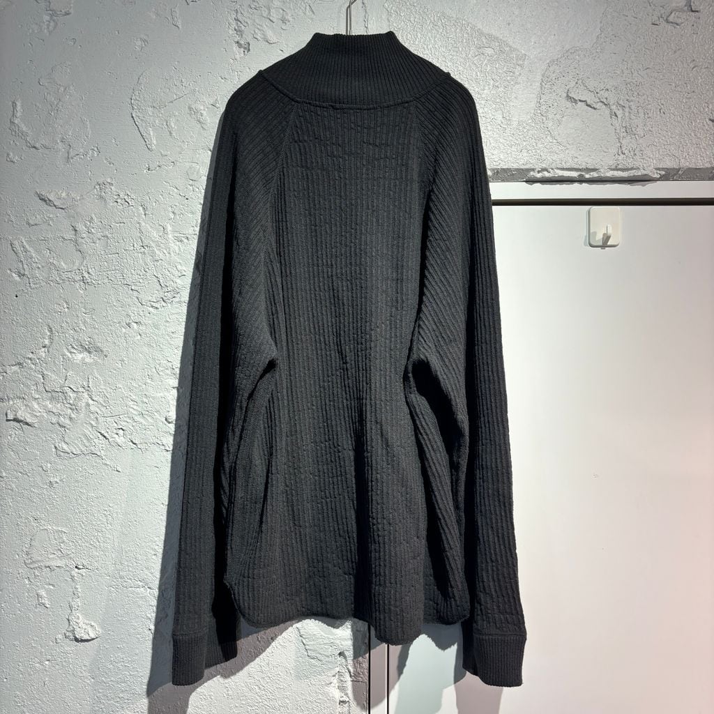 OUR LEGACY アワーレガシー 23SS HALF ZIP TURTLENECK Anthracite