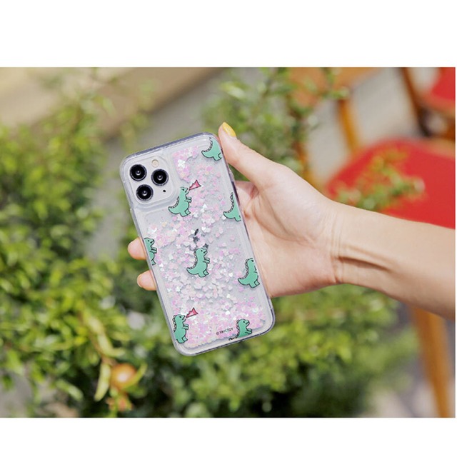 Try Cozy Iphone13 13pro Mini Promax グリッター シャイニー ギャラクシー 怪獣 恐竜 可愛い イラスト かいじゅう Sti 450 P0000erw Hanholic Jp Iphoneケース スマホアクセサリー 輸入雑貨