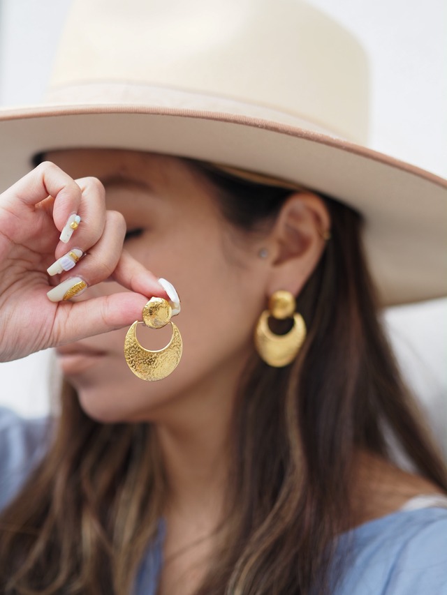 316L【3月限定ピアス】"Wild Moon"