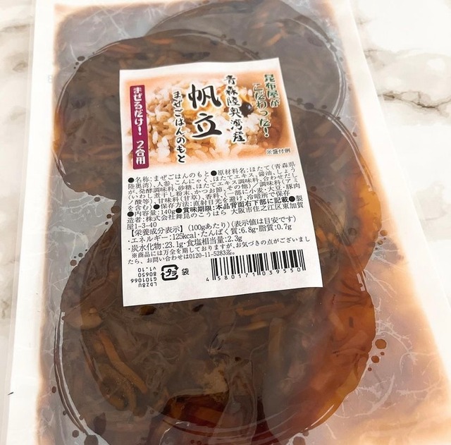 舞昆　帆立まぜご飯の素