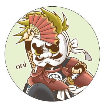 鬼剣舞 缶バッジ2 | KOYATA ONLINE STORE