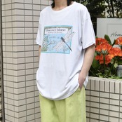 dragonfly marsh print tee