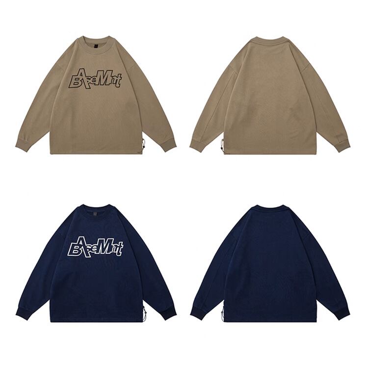 ★LETTER PRINT PULLOVER TOP　　　A0735