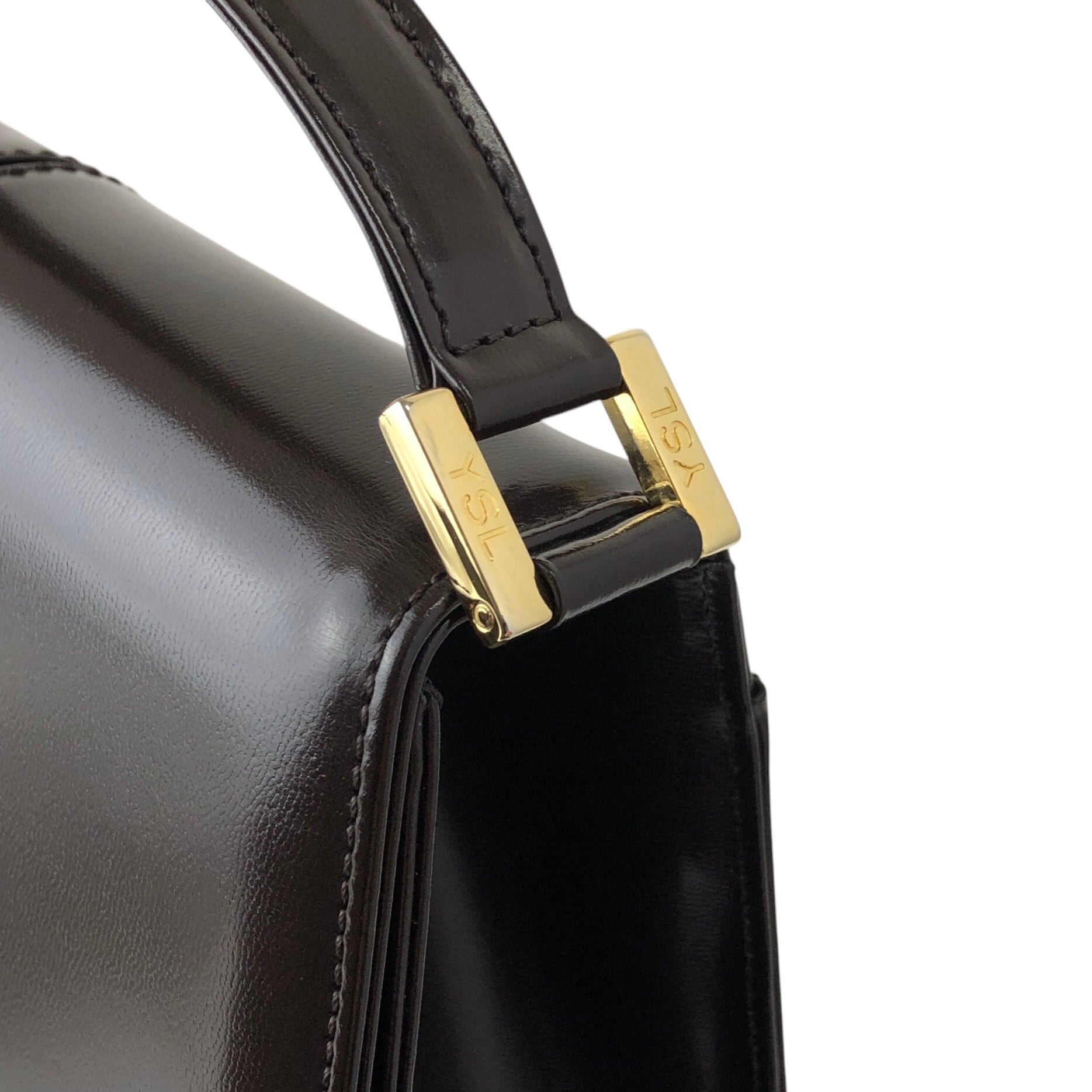 Yves Saint Laurent イヴ・サンローラン ショルダーバッグ ブラウン