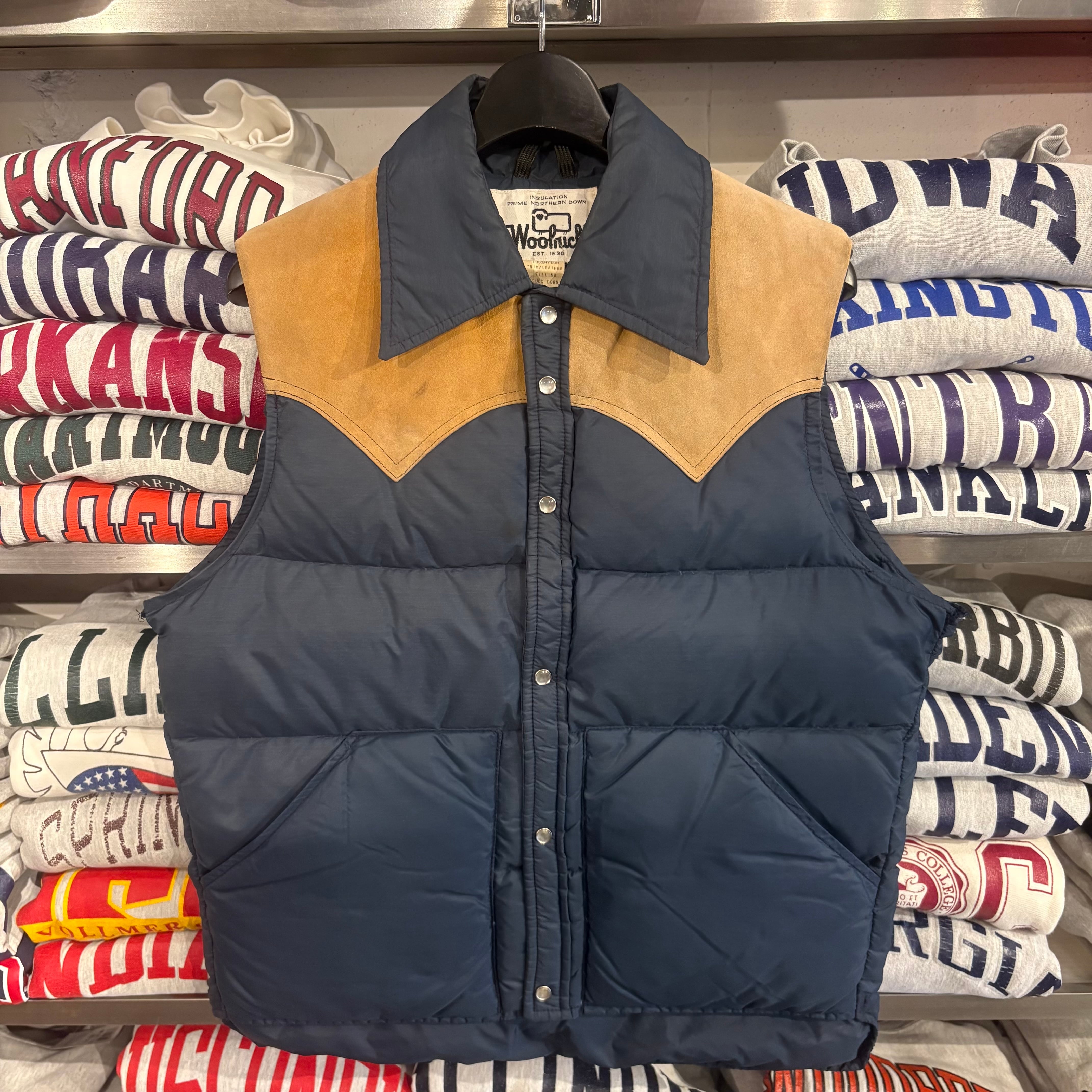 70-80s WOOLRICH DOWN VEST | BerBerJin / & BerBerJin