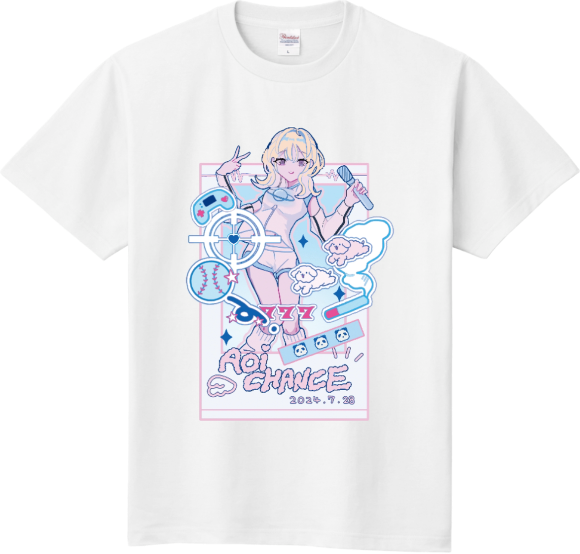 iLiFE! あいす生誕Tシャツ 2024 新品】那蘭のどか 推しTシャツ 2024立川 iLife - メルカリ