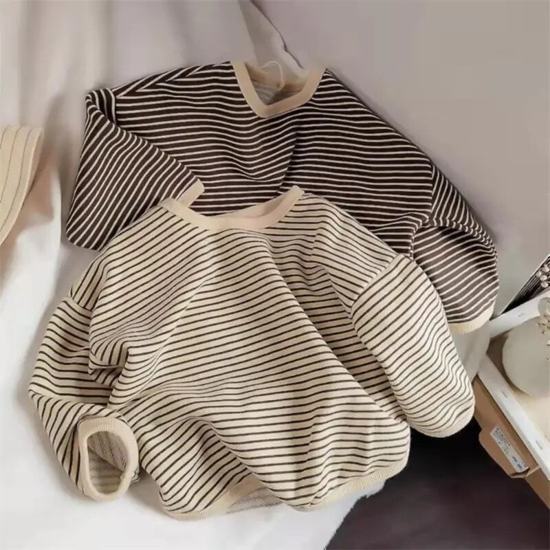 stripe cotton shirt