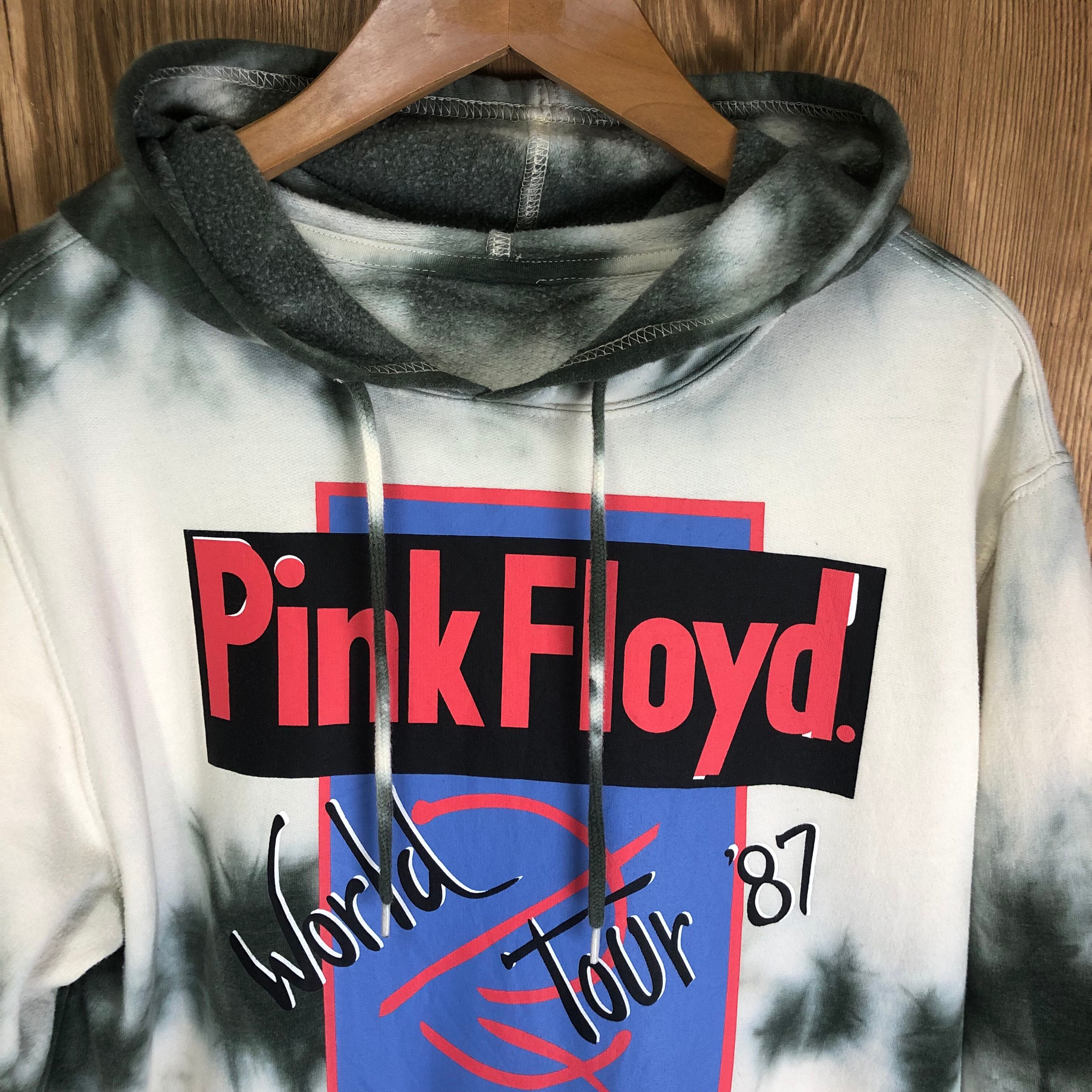 ☆タイダイ染 PINK FLOYD WORLD TOUR 両面プリント スウェットパーカー