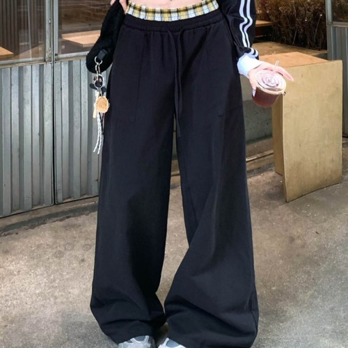 ワイドレッグシルエットパンツ    00022