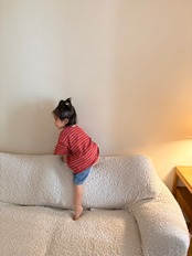 【取寄/韓国直送】PEPPER  26/SM （Mom）ボーダーTシャツ