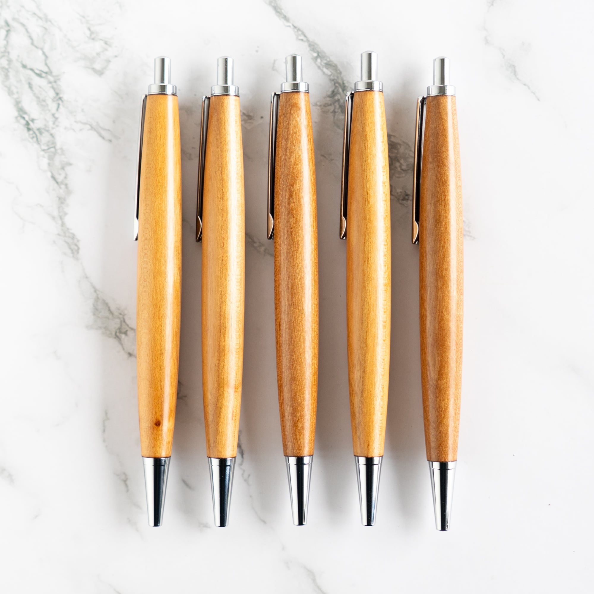 木軸ボールペン】やまざくら（山桜） /木軸ボールペン／ノック式／003