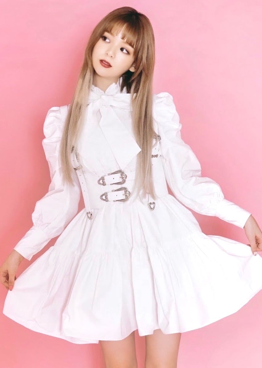 ManonMimie】Harness Ribbon One-Piece | Manon Tokyo ManonMimie】Harness Ribbon One-Piece | Manon Tokyo