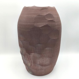 津軽金山焼・秀・花器・花瓶・フラワーベース・高さ約36.5㎝・No.251105-12・梱包サイズ120