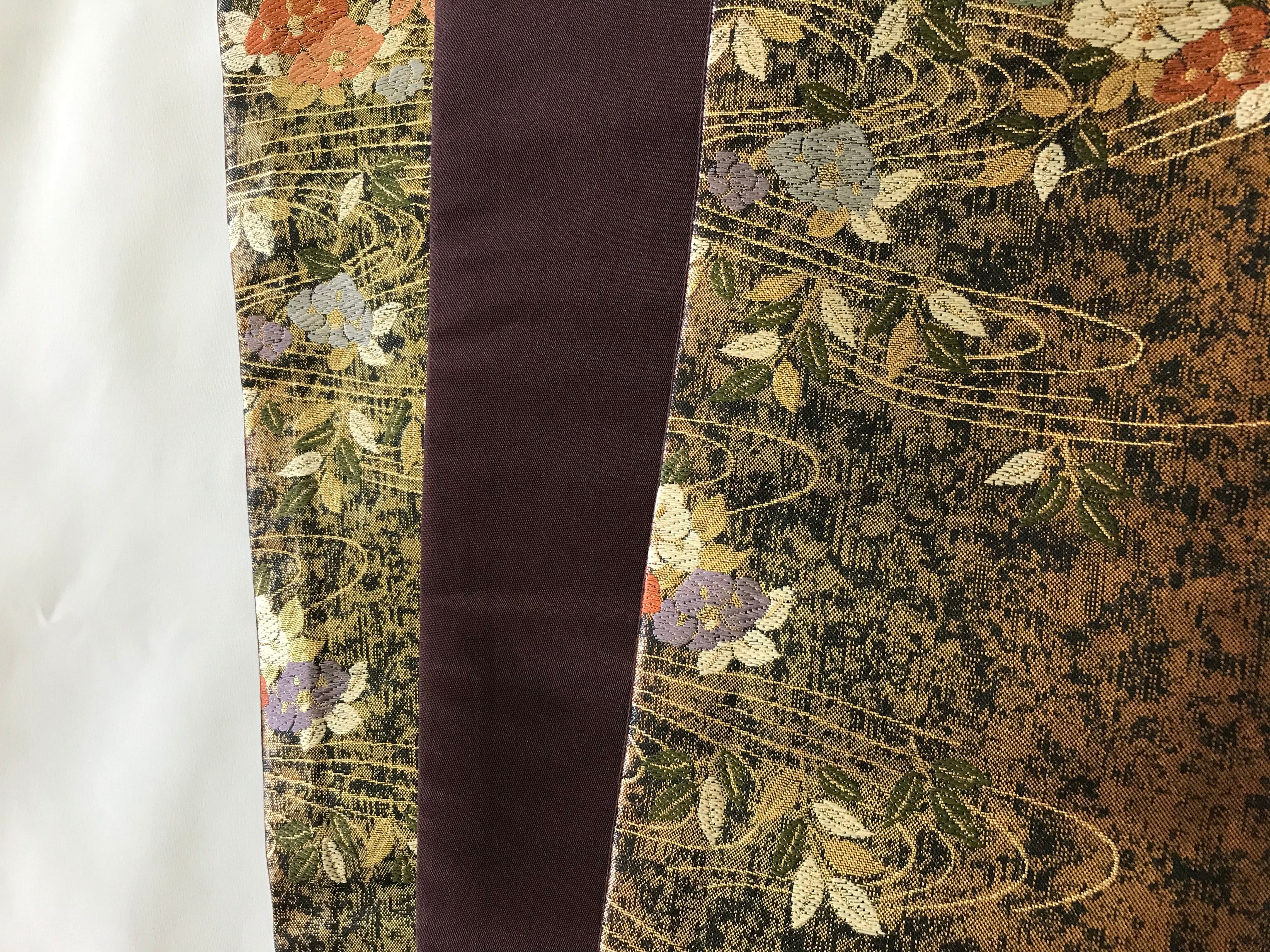 超高品質で人気の 新品 正絹 袋帯 obi 着物 リメイク 11 cerkafor.com