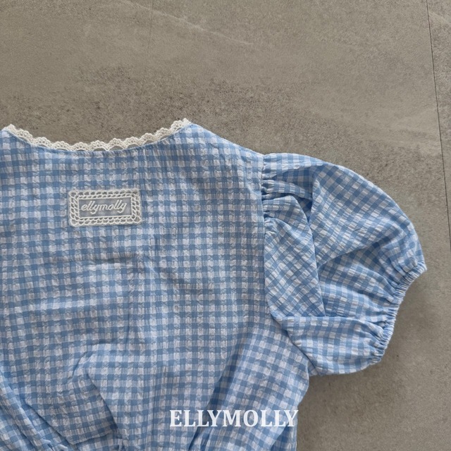 [予約][送料無料]≪ELLY MOLLY≫Veil Lace Blouse 28