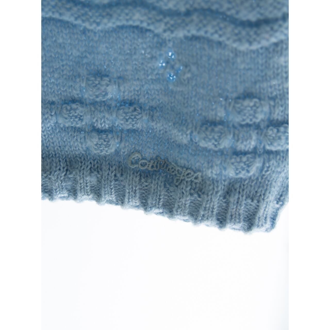 【courreges paris】Made in France 70's Acrylic-Wool Sweater(クレージュ フランス製アクリルウールセーター ニット)