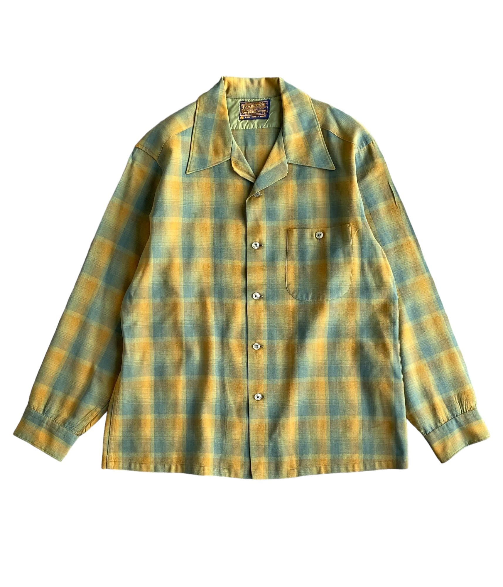 Vintage 60-70s L Ombre check shirt -Pendleton- | BEGGARS BANQUET 