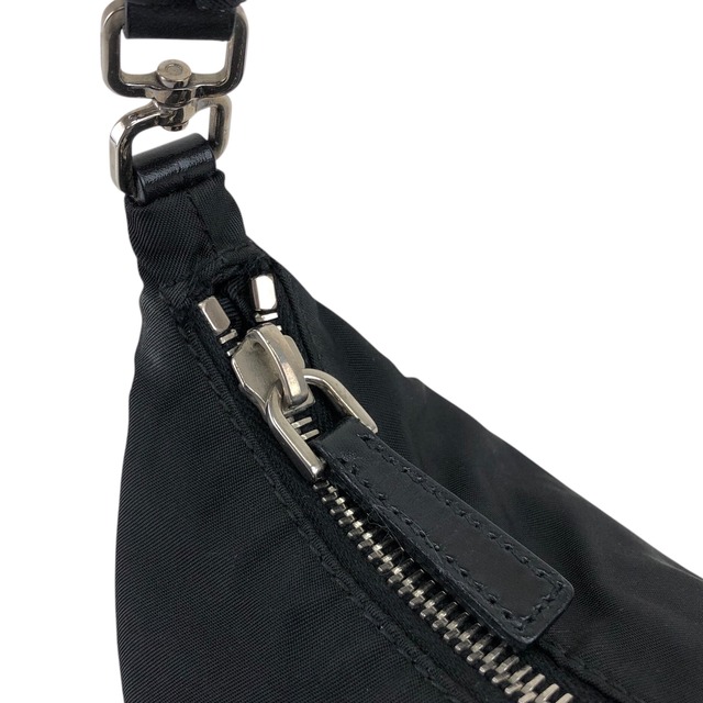 PRADA プラダ ハンドバッグ ブラック トライアングルロゴ ナイロン BR1267 vintage ヴィンテージ オールド 8eva2s