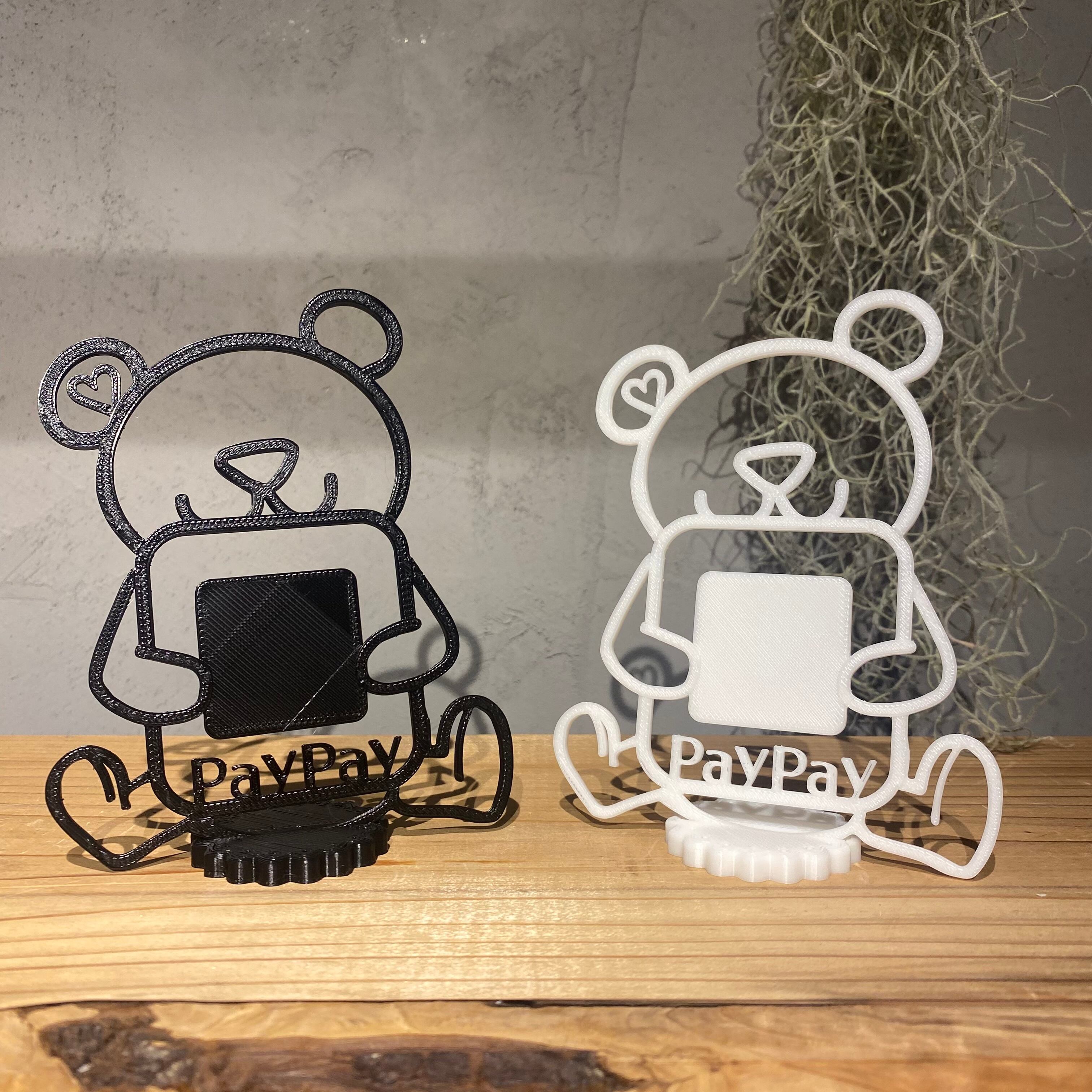 テディベア_QRコードスタンド』_paypayバージョン_036 | HUNDRED