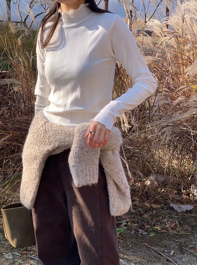 (予約) signature / Econal rari pola tee 4color