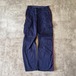 70s フレンチワーク コットン ブルー パンツ