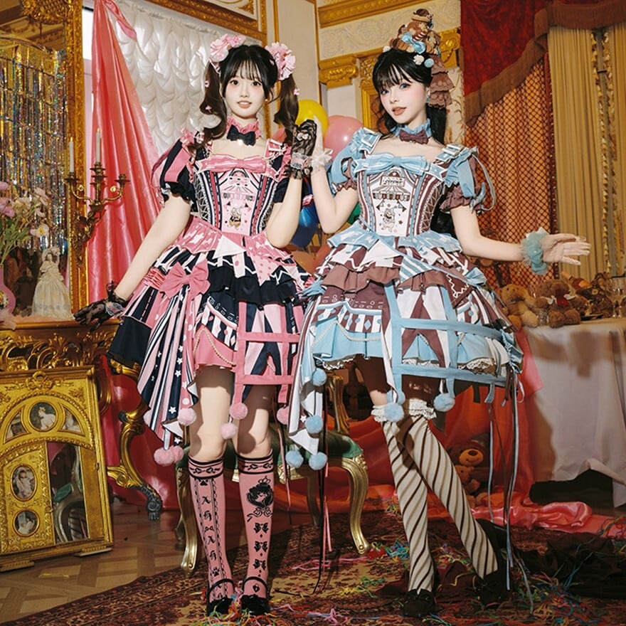ロリータファッション 予約商品 マジカル プリンセス ドレス フル